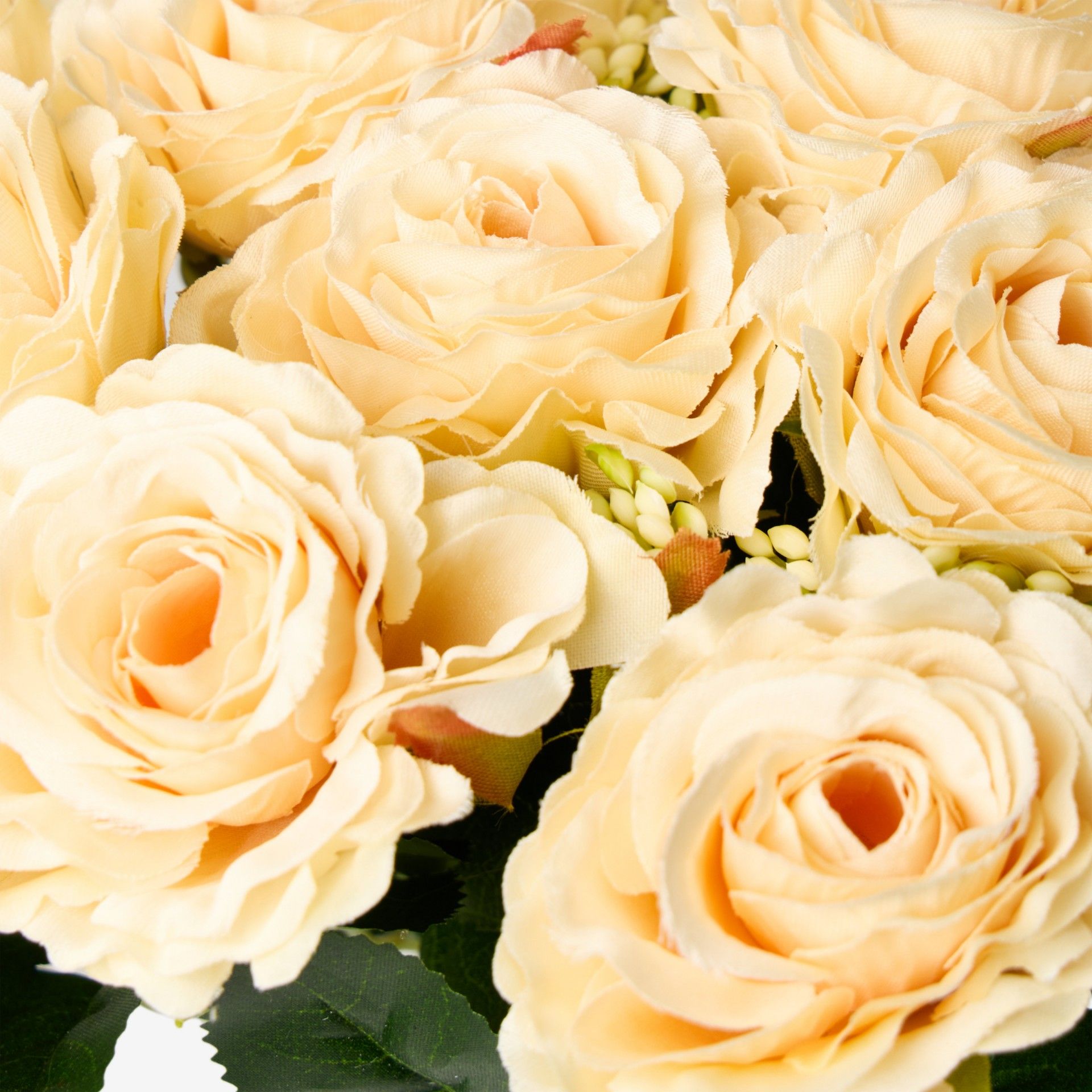 Ramo Rosas Amarelo 40cm