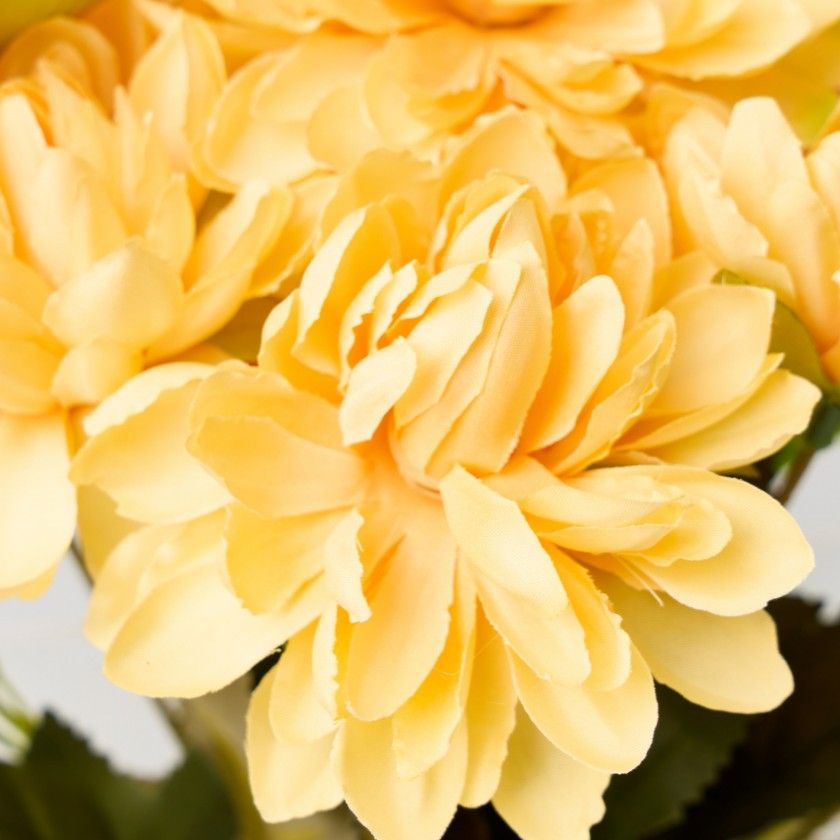 Ramo Dalias Amarelo 35cm Ramo Dalias Amarelo 35cm