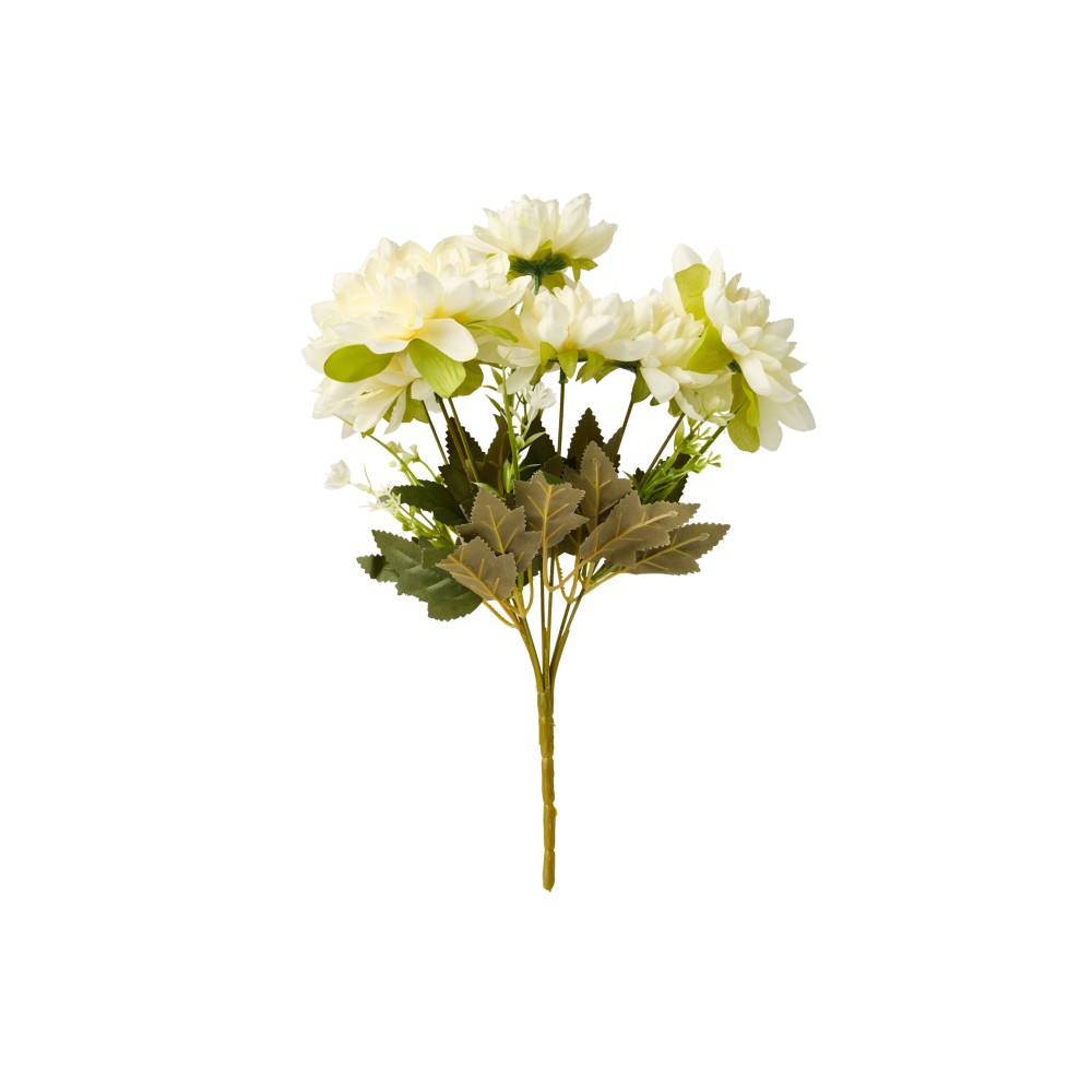 Ramo Dalias Branco 35cm