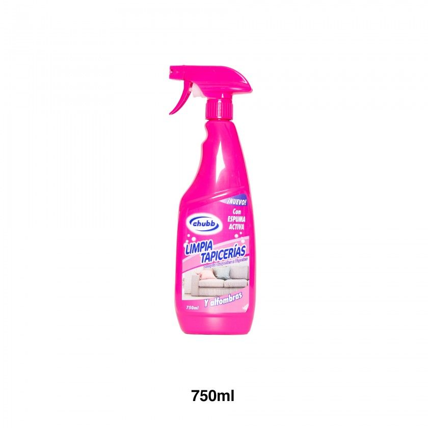 Detergente Limpeza Tapeçarias Spray Chubb 750ml Detergente Limpeza Tapeçarias Spray Chubb 750ml