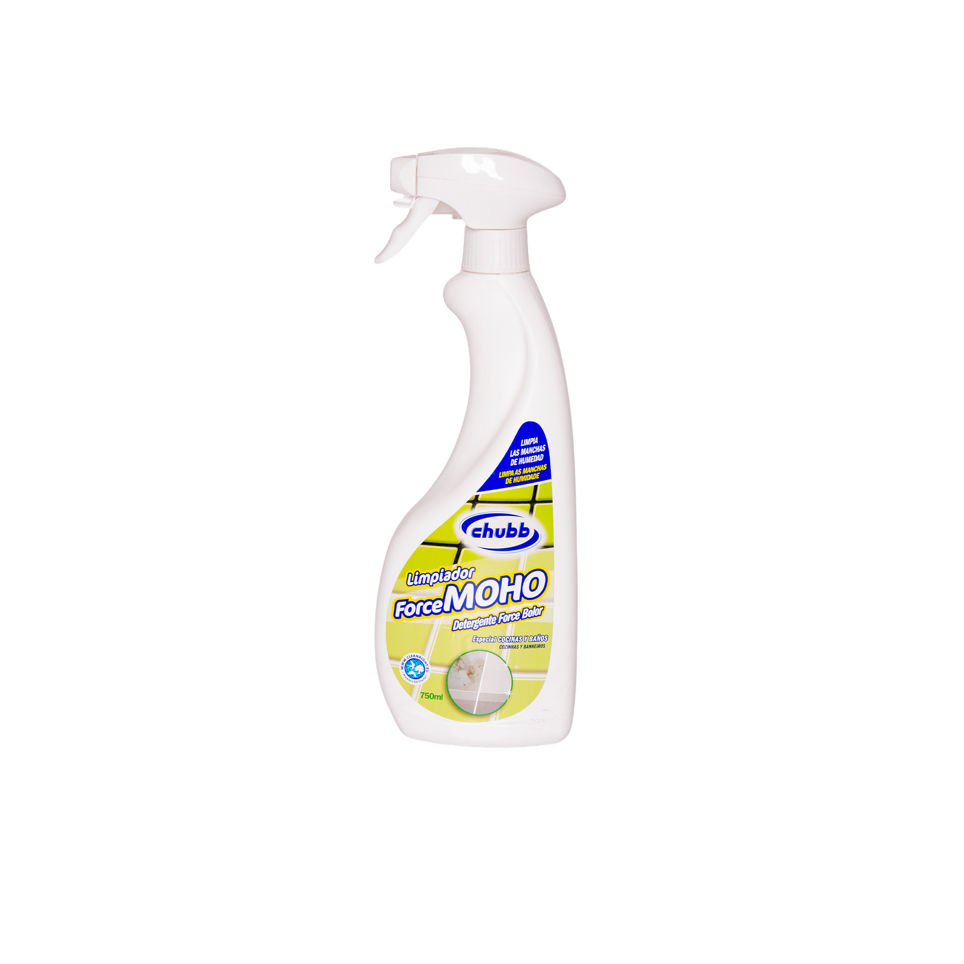 Detergente Limpa Bolor Spray Chubb 750ml