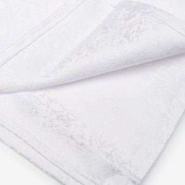 Toalha Mesa Branco 150x150cm