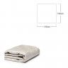 Toalha Mesa Cinza 150X150cm Toalha Mesa Cinza 150X150cm