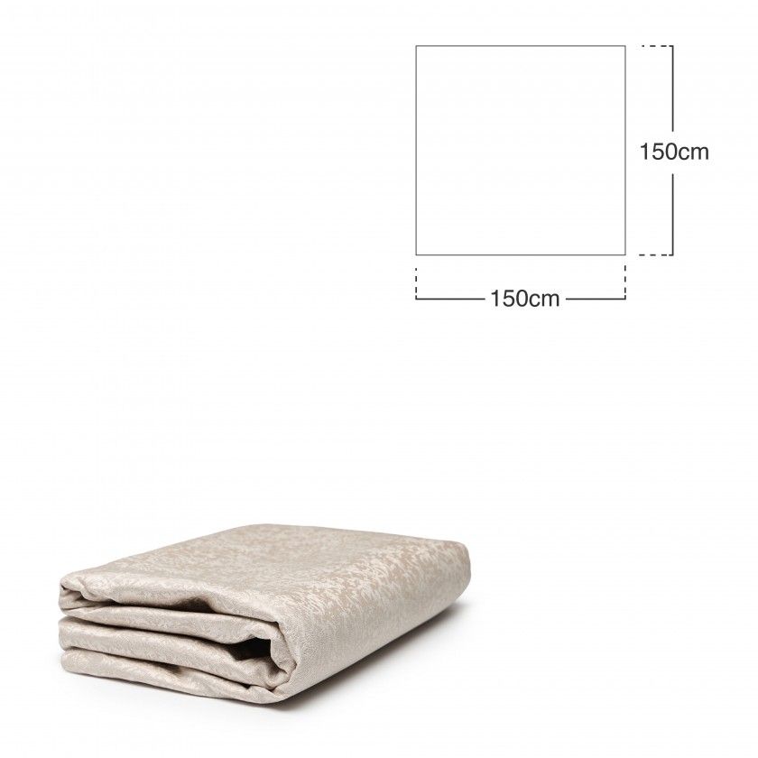 Toalha Mesa Dove 150X150cm Toalha Mesa Dove 150X150cm