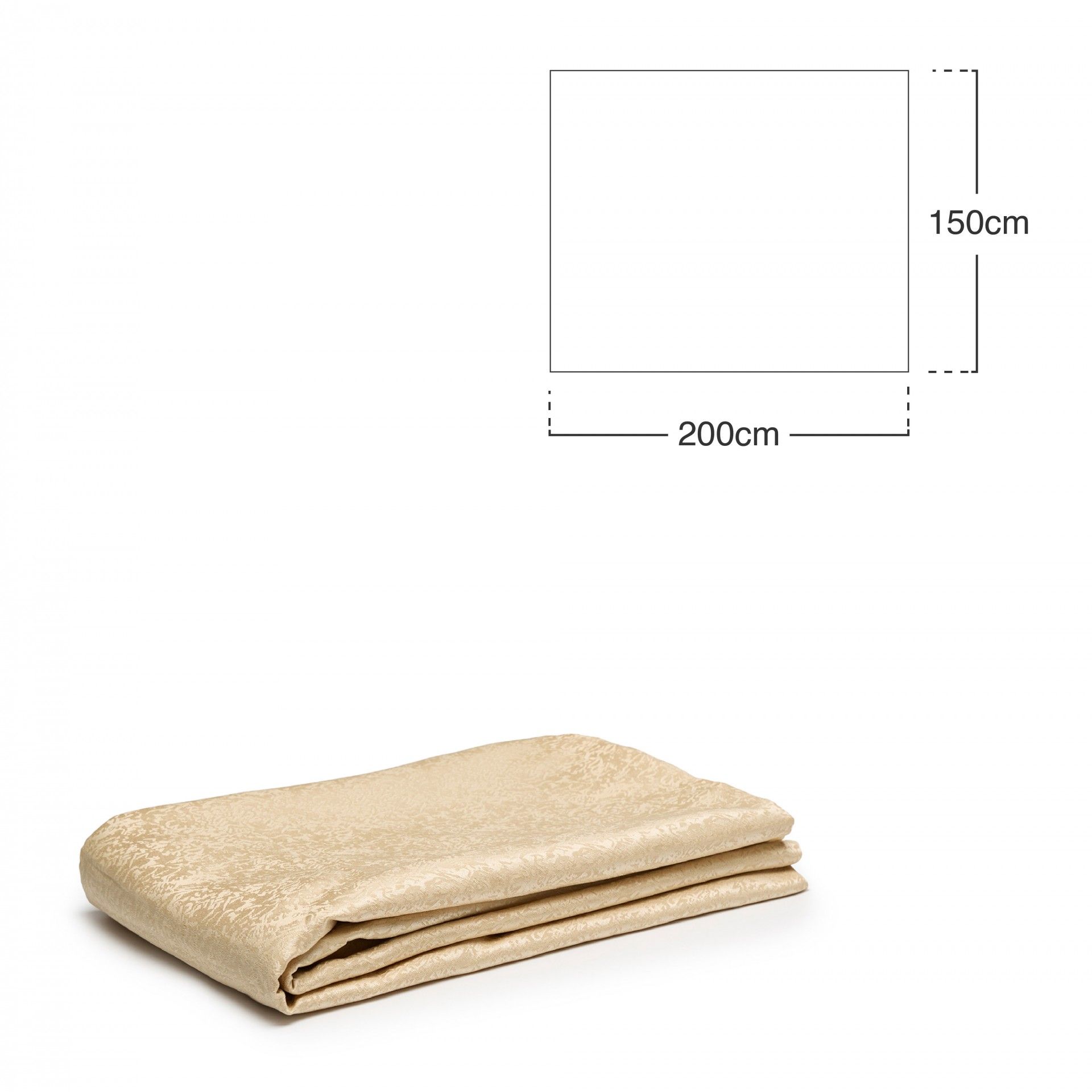 Toalha Mesa Kaki 150X200cm