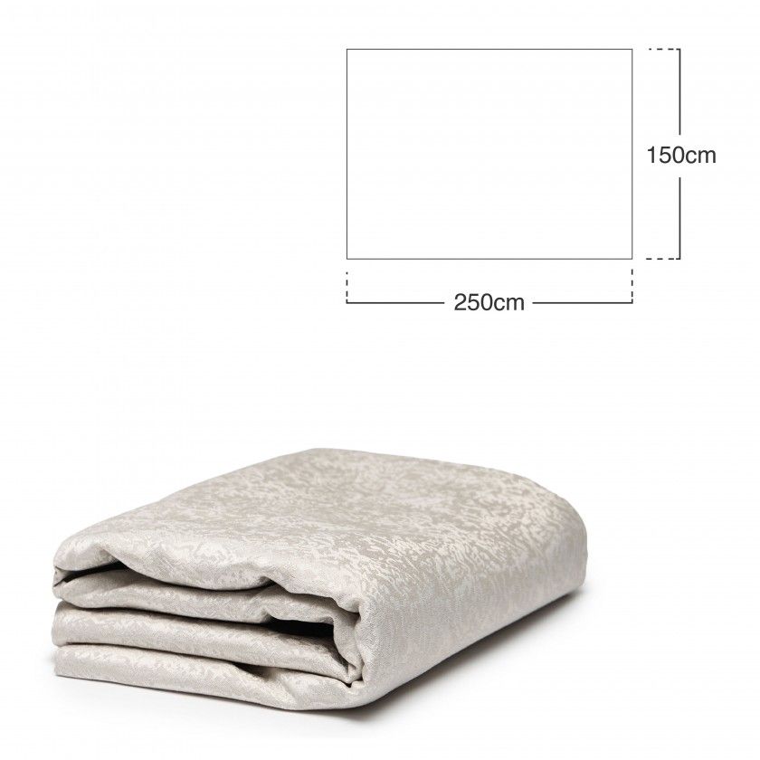 Toalha Mesa Cinza 150X250cm