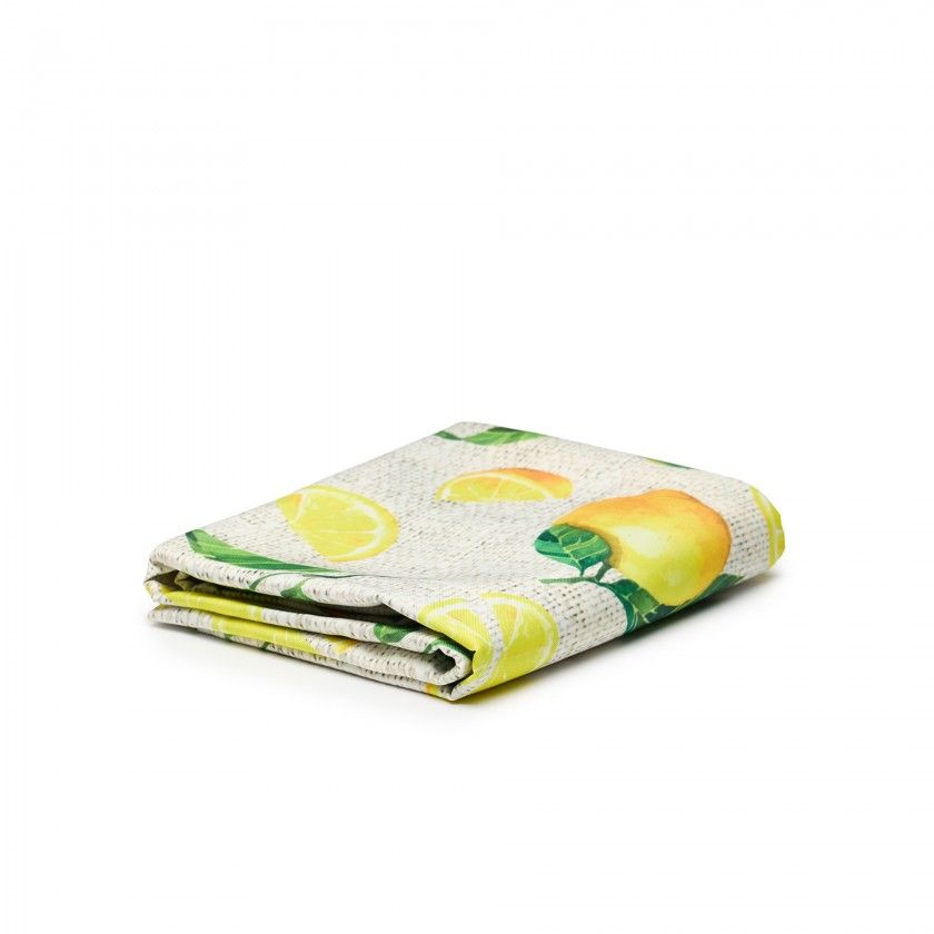 Toalha Anti Mancha Limões 150X250cm Toalha Anti Mancha Limões 150X250cm