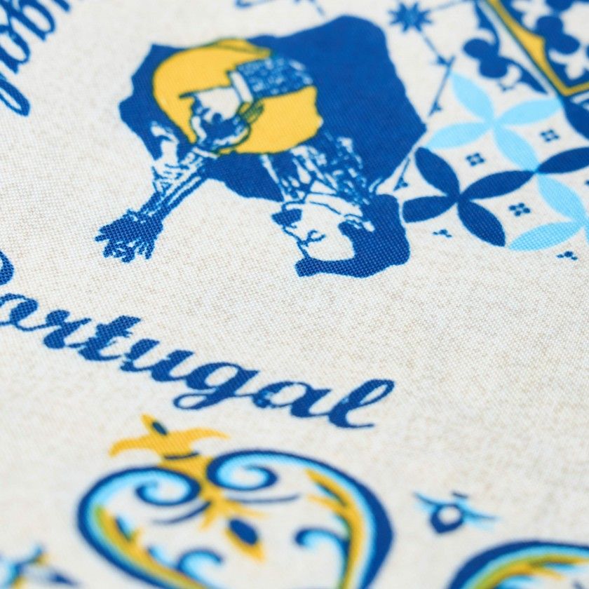 Toalha Anti Mancha Azuleijos 150X200cm Toalha Anti Mancha Azuleijos 150X200cm