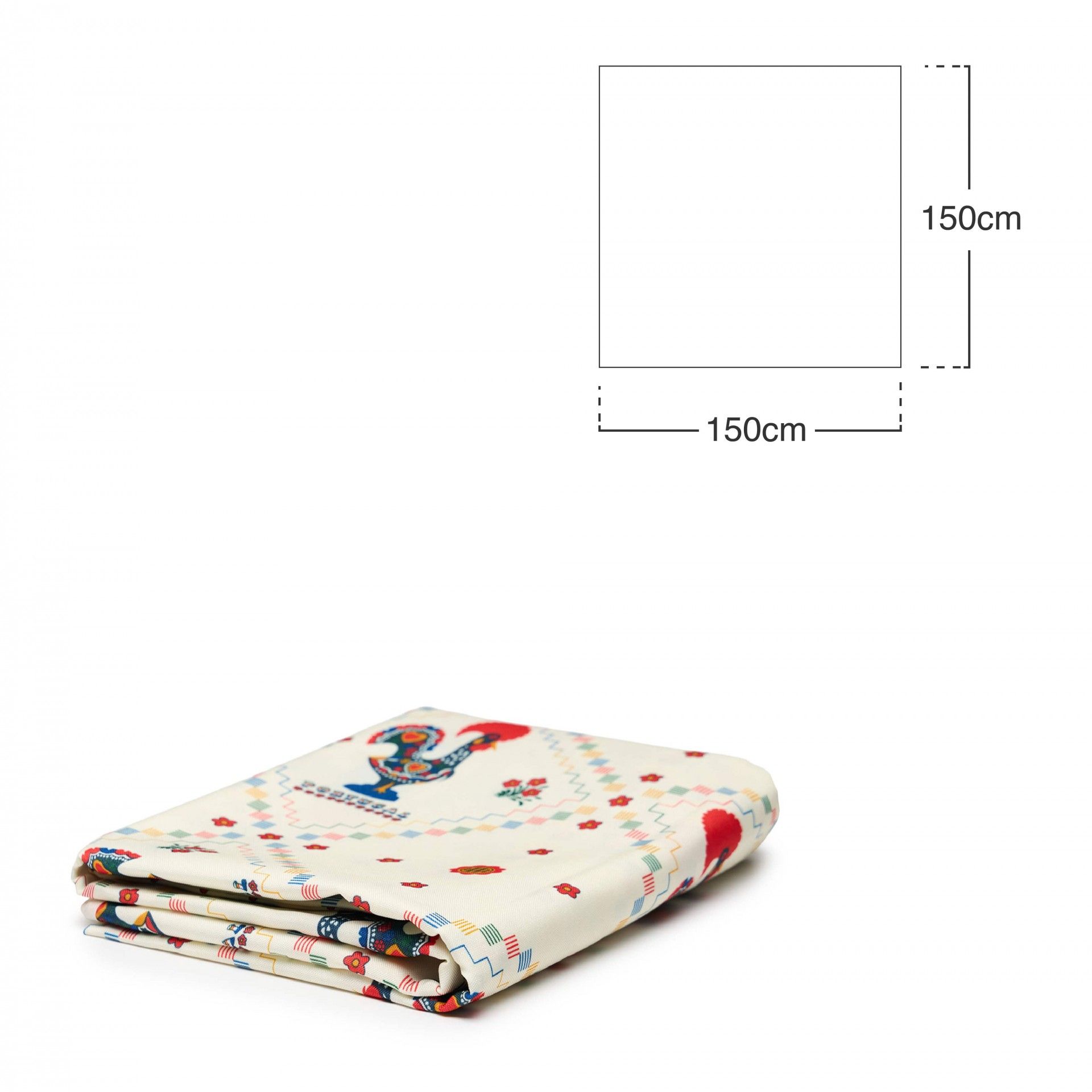 Toalha Anti Mancha Galo 150X150cm