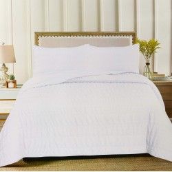 Colcha Suzy Branco 240X260cm Colcha Suzy Branco 240X260cm