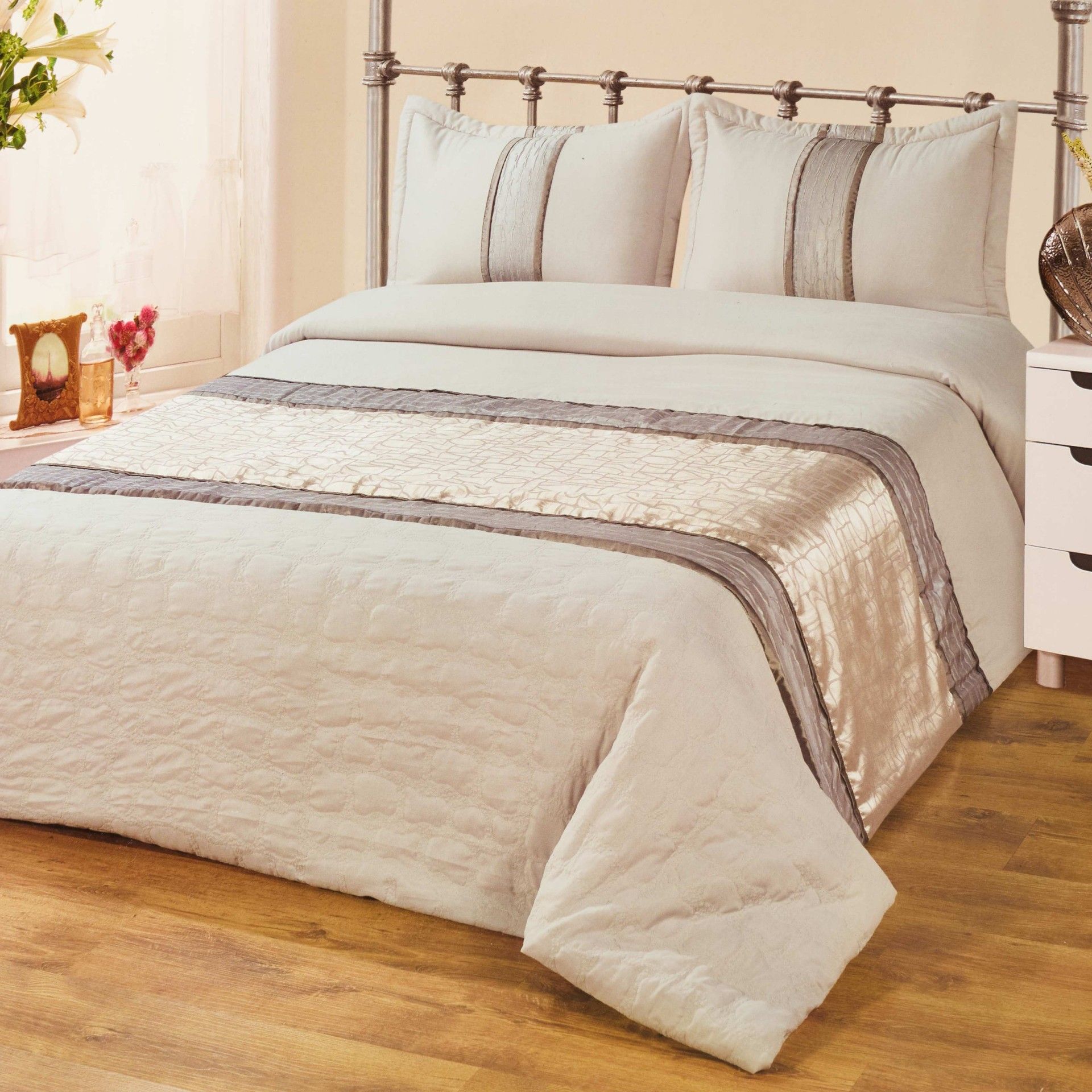Colcha Candy Cinza 245X260cm