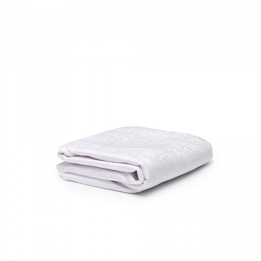 Toalha Mesa Branco 150x150cm