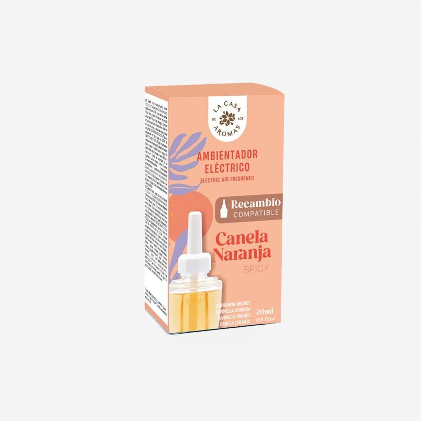 Recarga Para Ambientador Eletrico Canela / Laranja 20ml Recarga Para Ambientador Eletrico Canela / Laranja 20ml
