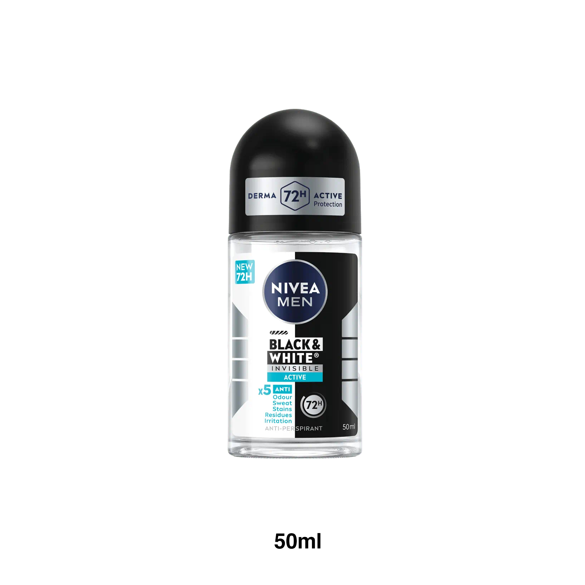 Roll On Nivea Black And White Men 50ml