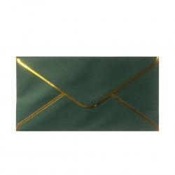 Envelope Borda Dourada 90X163mm Pack 5 Envelope Borda Dourada 90X163mm Pack 5