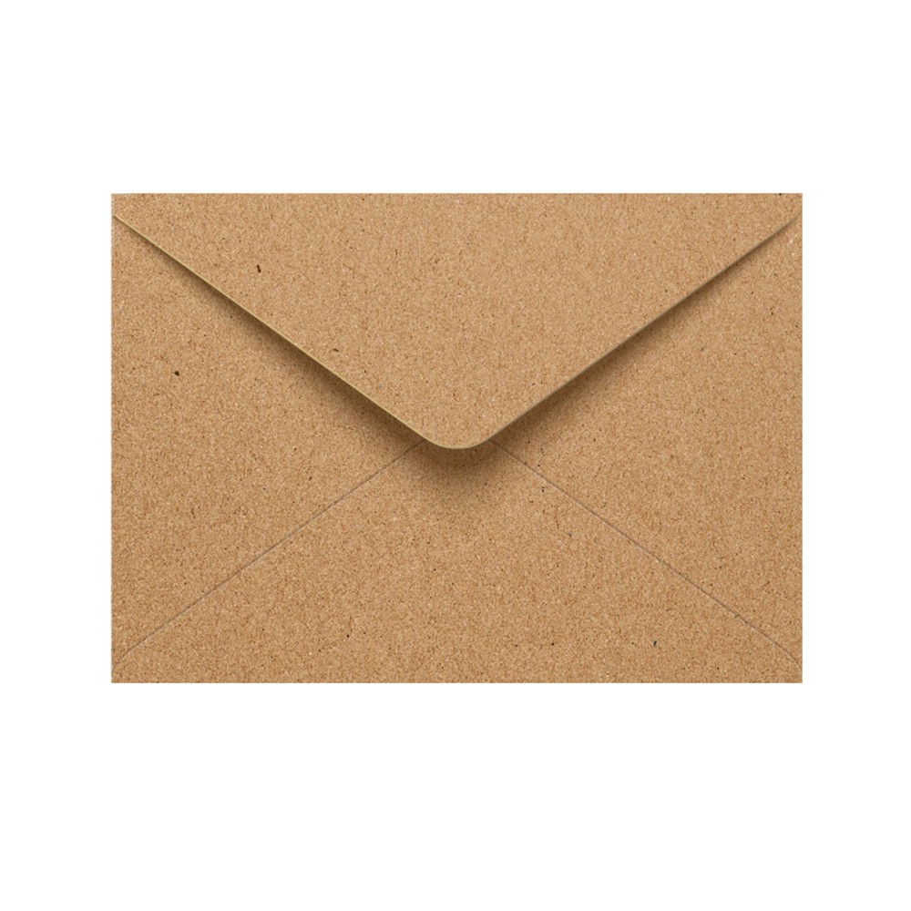 Envelope Kraft 90gr 120X176mm Pack 10