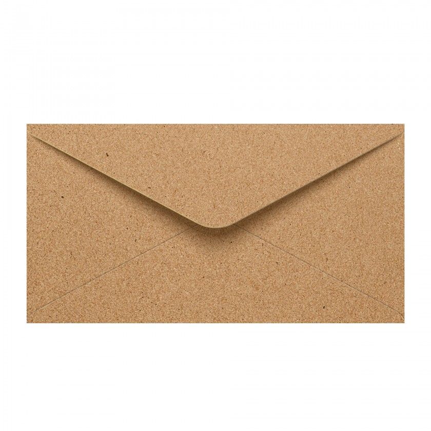 Envelope Kraft 90gr 110X220mm Pack 8 Envelope Kraft 90gr 110X220mm Pack 8