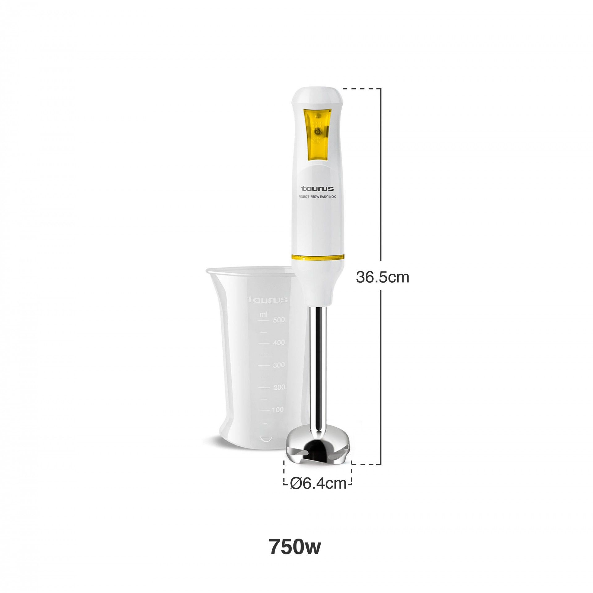Varinha Mágica Taurus Robot Easy Inox 750W
