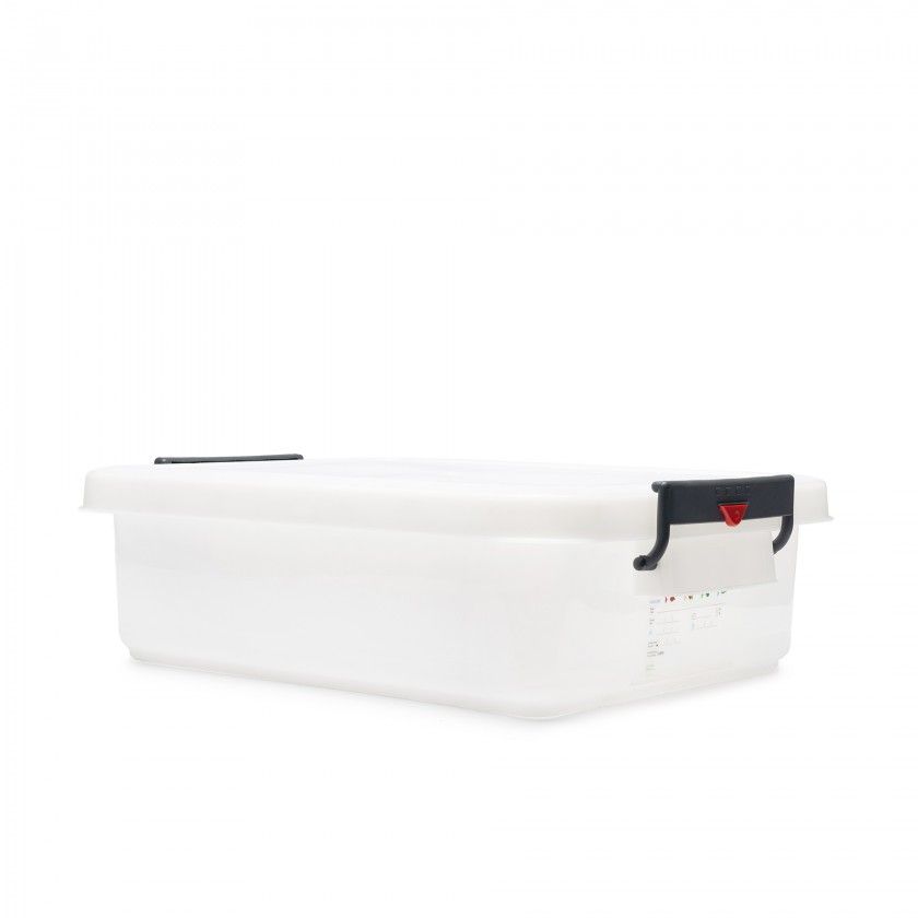 Caixa Herm�tica Fecho Duplo Lateral 30L 53X39.6X15.9cm Branco