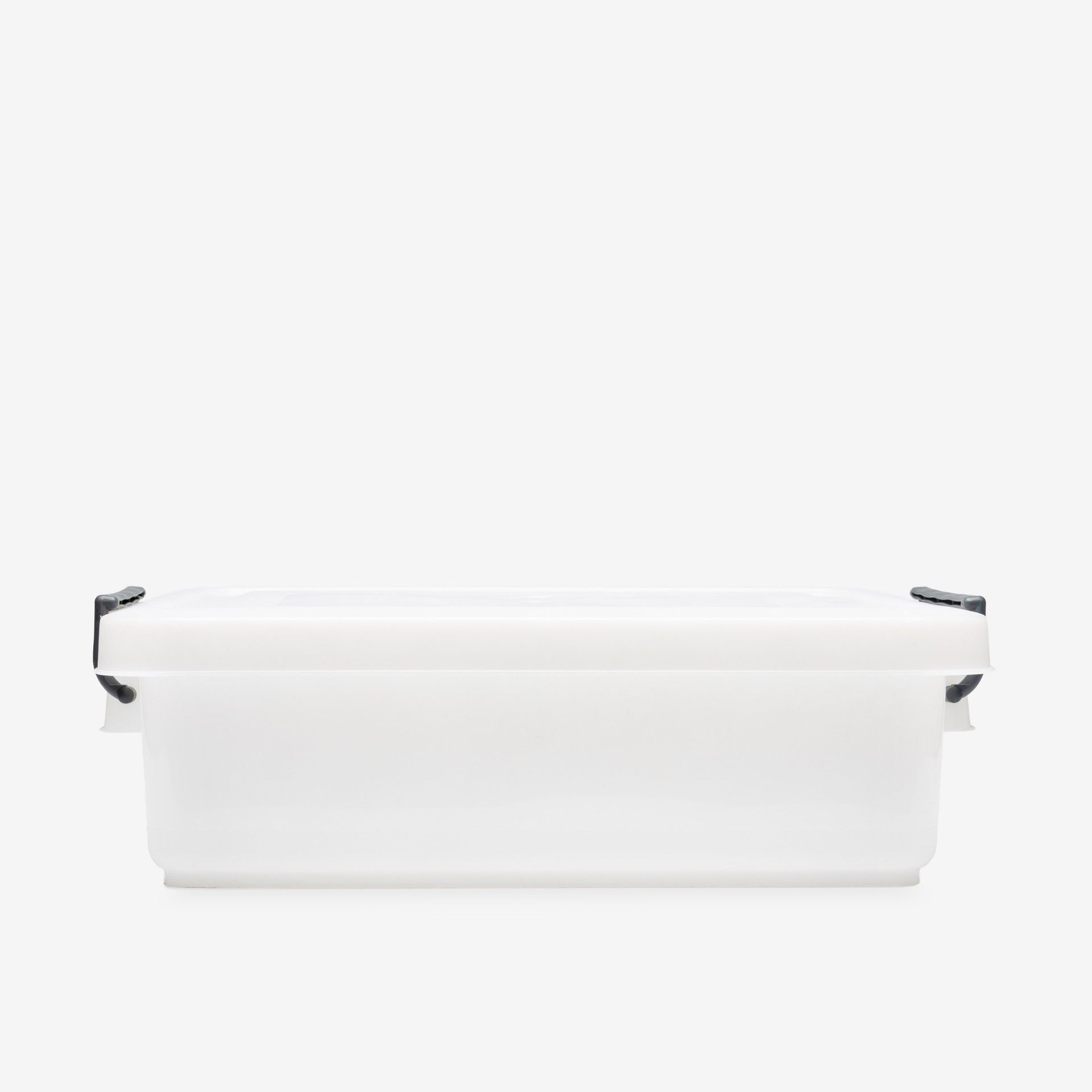 Caixa Hermética Fecho Duplo Lateral 30L 53X39.6X15.9cm Branco