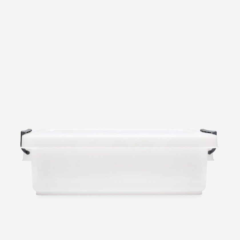 Caixa Herm�tica Fecho Duplo Lateral 30L 53X39.6X15.9cm Branco