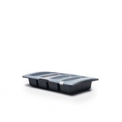 Tabuleiro Separador Talheres Gn1/1 com Tampa 53X32.5X10cm Tabuleiro Separador Talheres Gn1/1 com Tampa 53X32.5X10cm