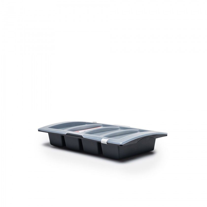 Tabuleiro Separador Talheres Gn1/1 com Tampa 53X32.5X10cm Tabuleiro Separador Talheres Gn1/1 com Tampa 53X32.5X10cm