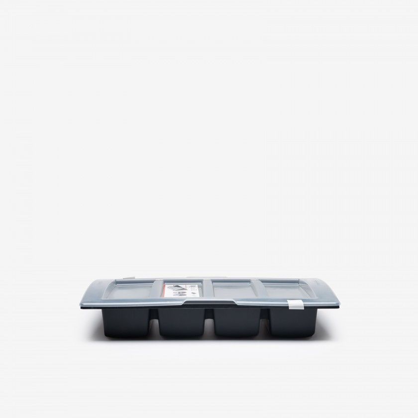 Tabuleiro Separador Talheres Gn1/1 com Tampa 53X32.5X10cm Tabuleiro Separador Talheres Gn1/1 com Tampa 53X32.5X10cm
