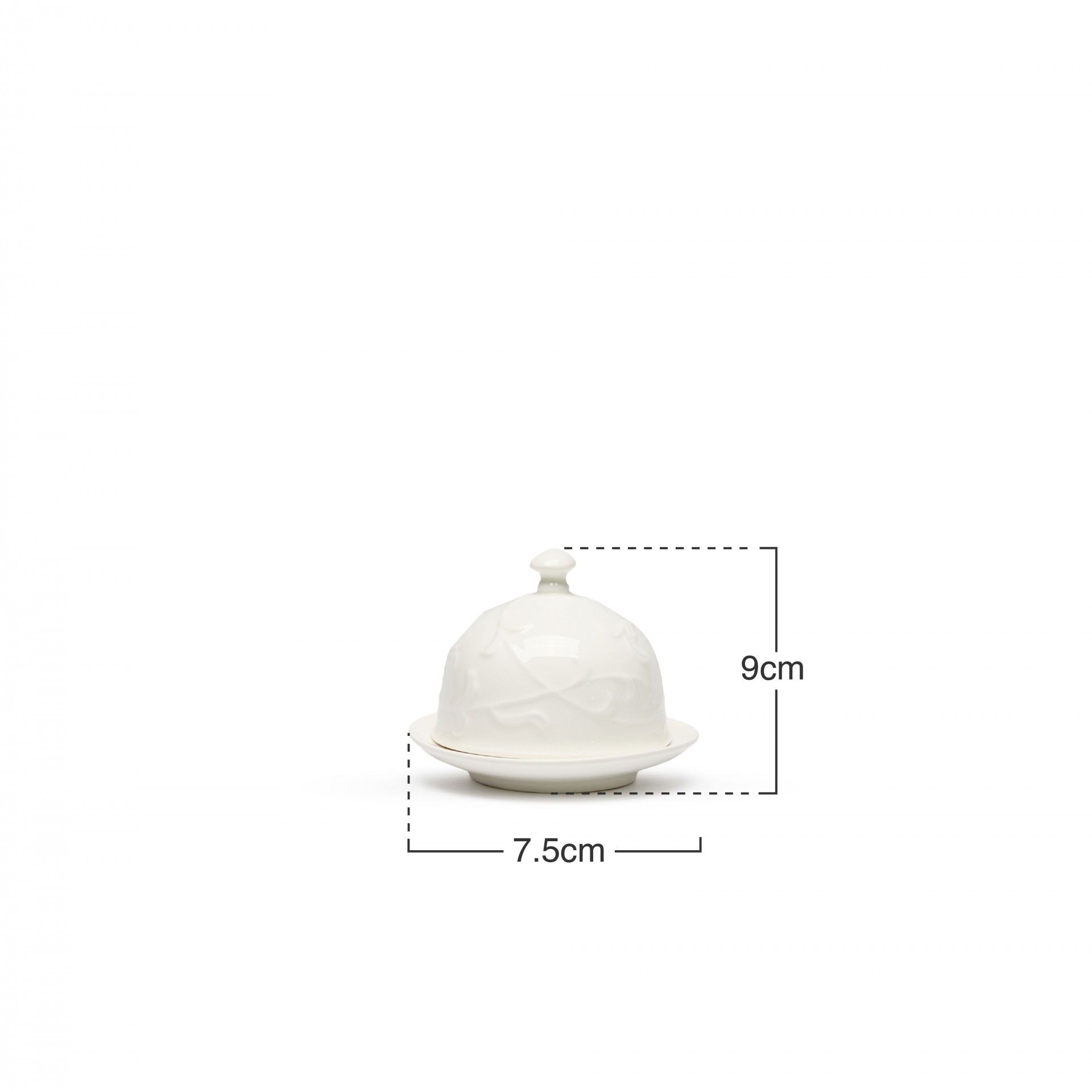 Campânula Porcelana Select Mini 9X7.5cm