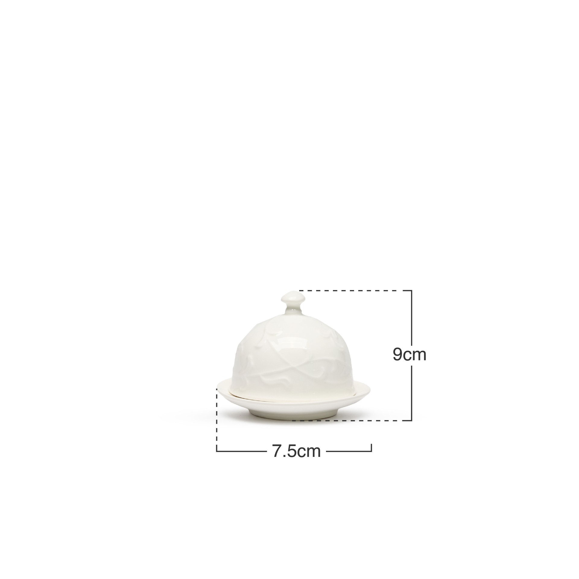 Campânula Porcelana Select Mini 9X7.5cm