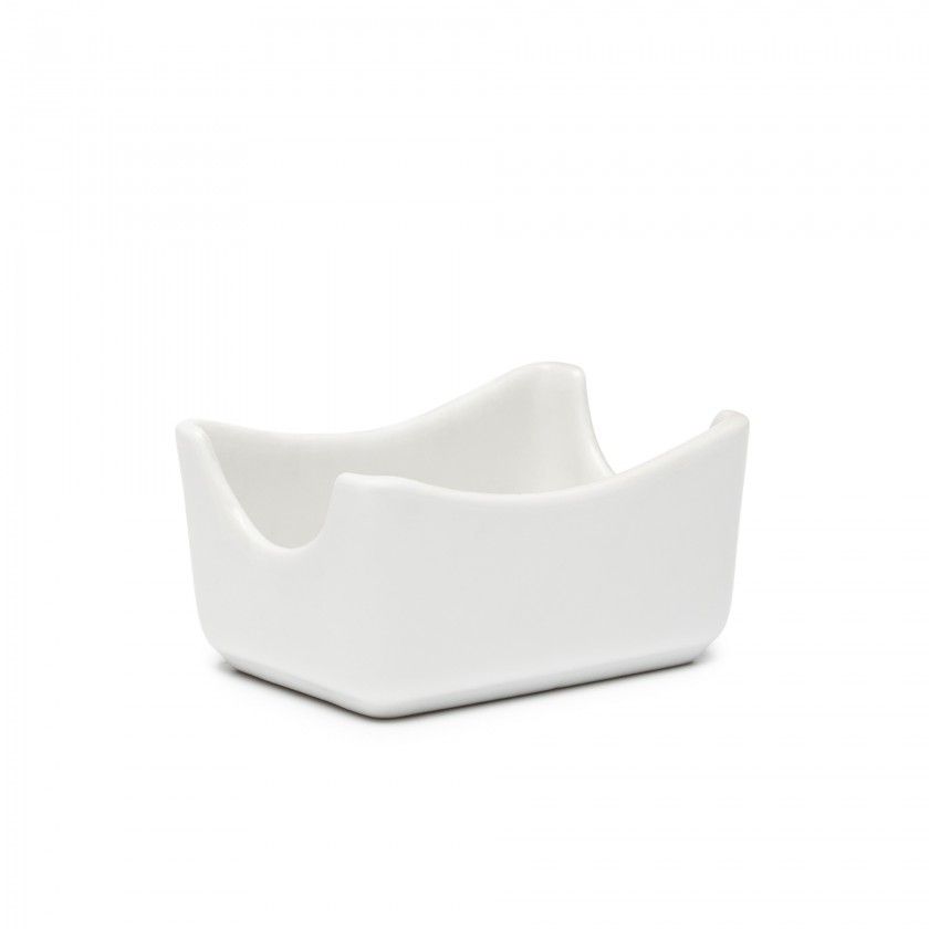 Açucareiro Porcelana Ming Branco 7X11X5.5cm Açucareiro Porcelana Ming Branco 7X11X5.5cm
