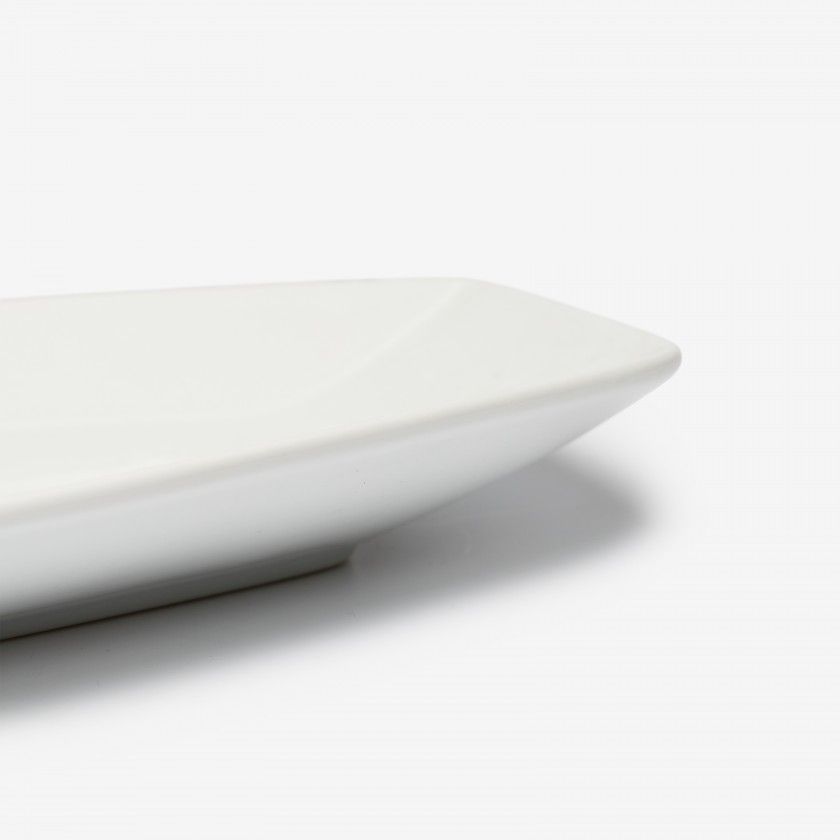 Travessa Porcelana Kayuko Branco Travessa Porcelana Kayuko Branco