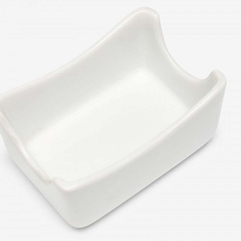 Açucareiro Porcelana Ming Branco 7X11X5.5cm Açucareiro Porcelana Ming Branco 7X11X5.5cm