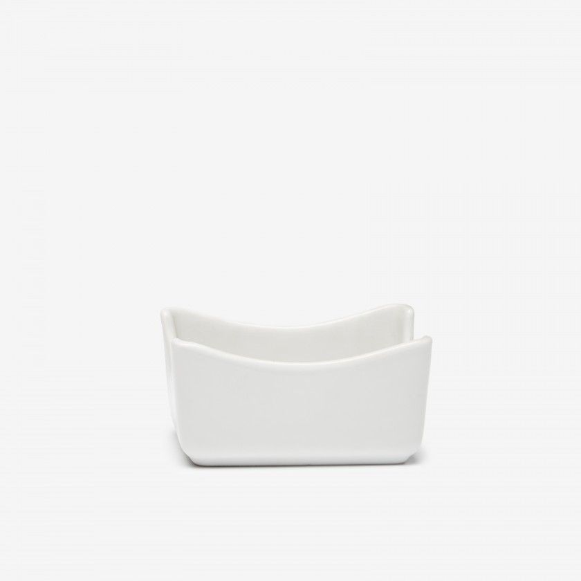 Açucareiro Porcelana Ming Branco 7X11X5.5cm Açucareiro Porcelana Ming Branco 7X11X5.5cm