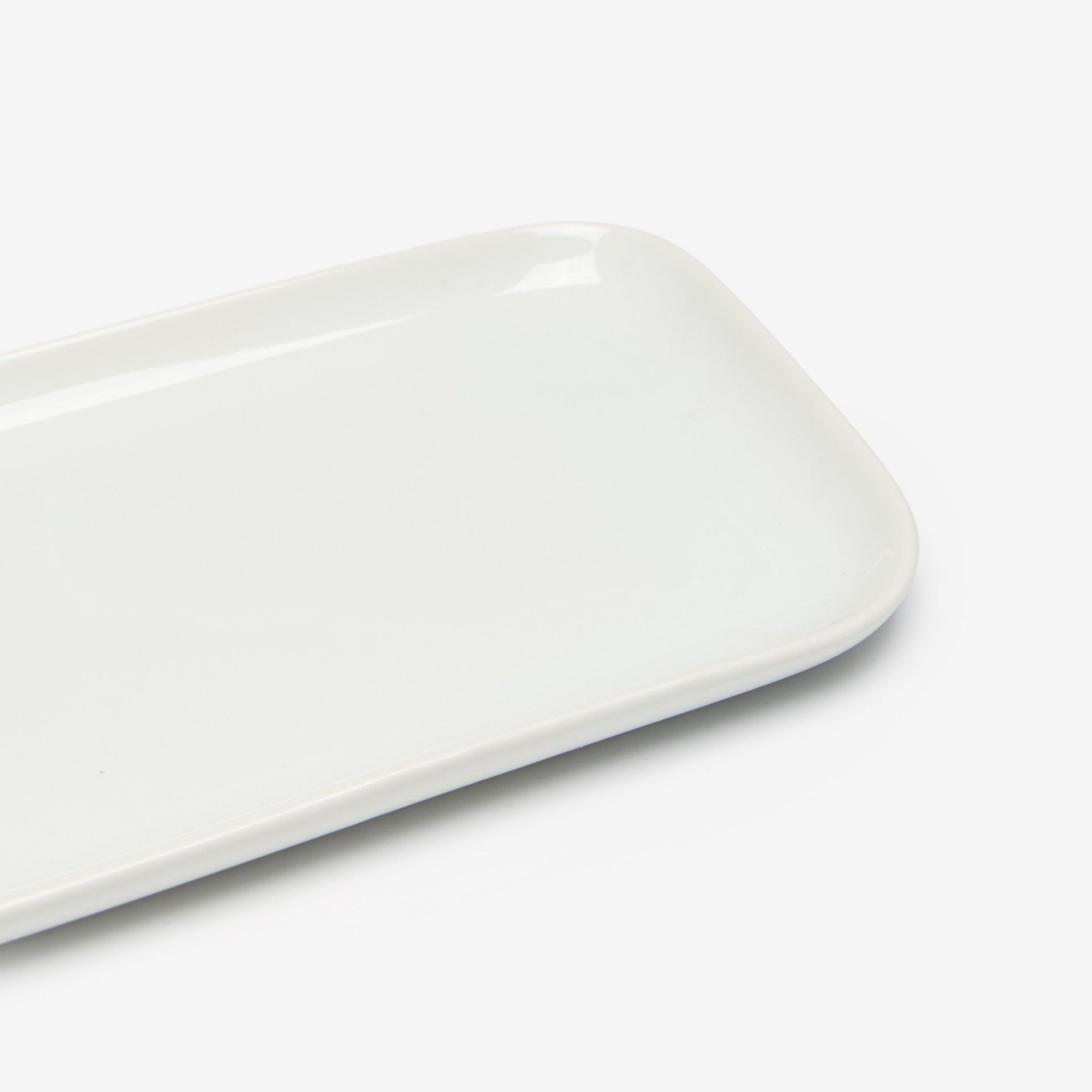 Travessa Porcelana Degustacion Branco 32X14.5X1.5cm