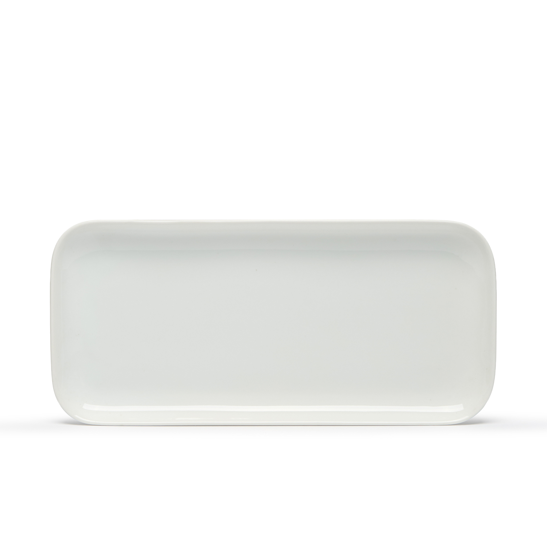 Travessa Porcelana Degustacion Branco 32X14.5X1.5cm