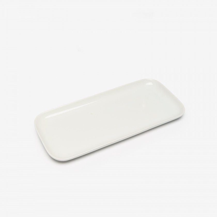 Travessa Porcelana Degustacion Branco 32X14.5X1.5cm Travessa Porcelana Degustacion Branco 32X14.5X1.5cm