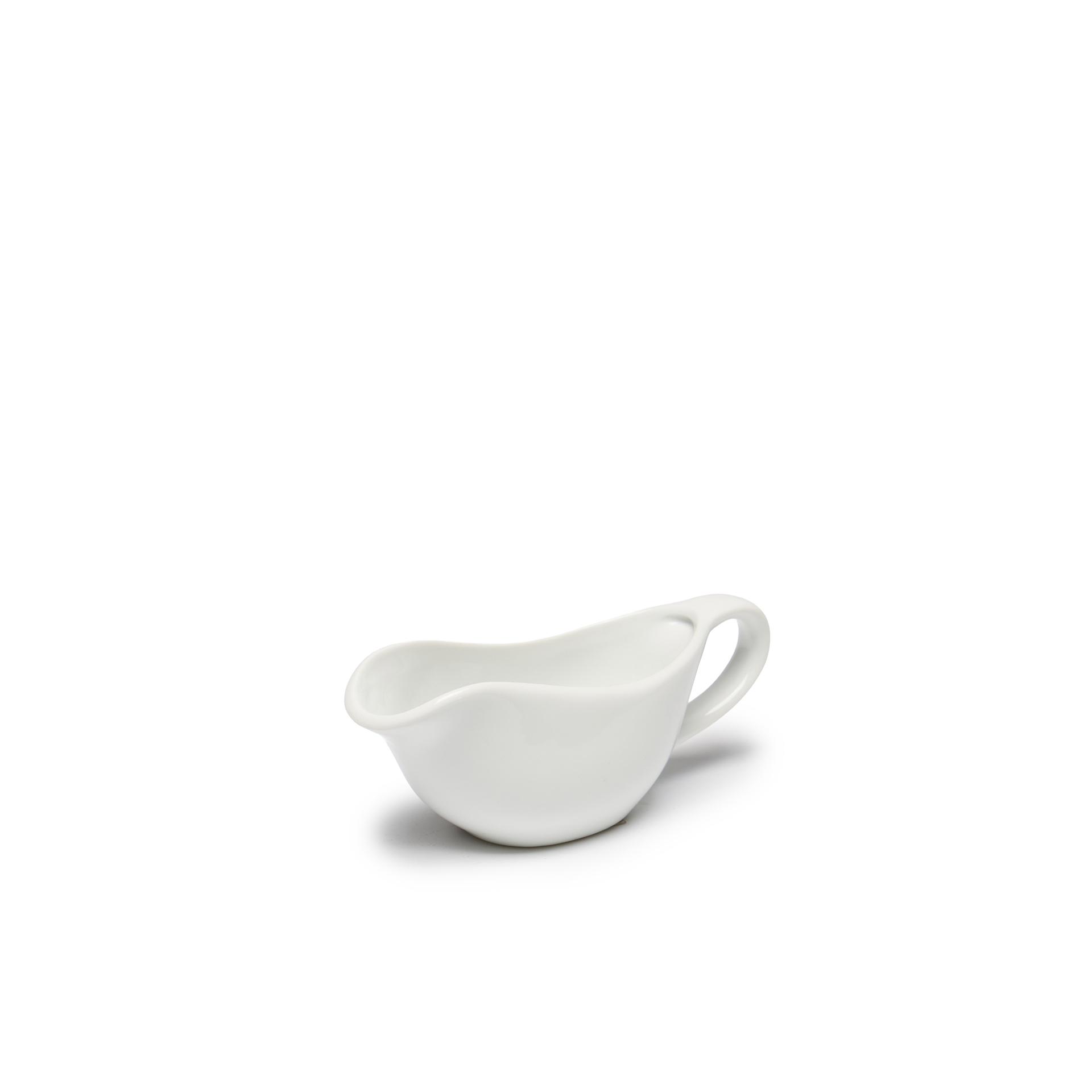 Taça para Molho Porcelana Salsera Branco 10cl 14X5.5X5cm