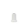 Paliteiro Porcelana Simple Branco 4.5X5.5cm Paliteiro Porcelana Simple Branco 4.5X5.5cm