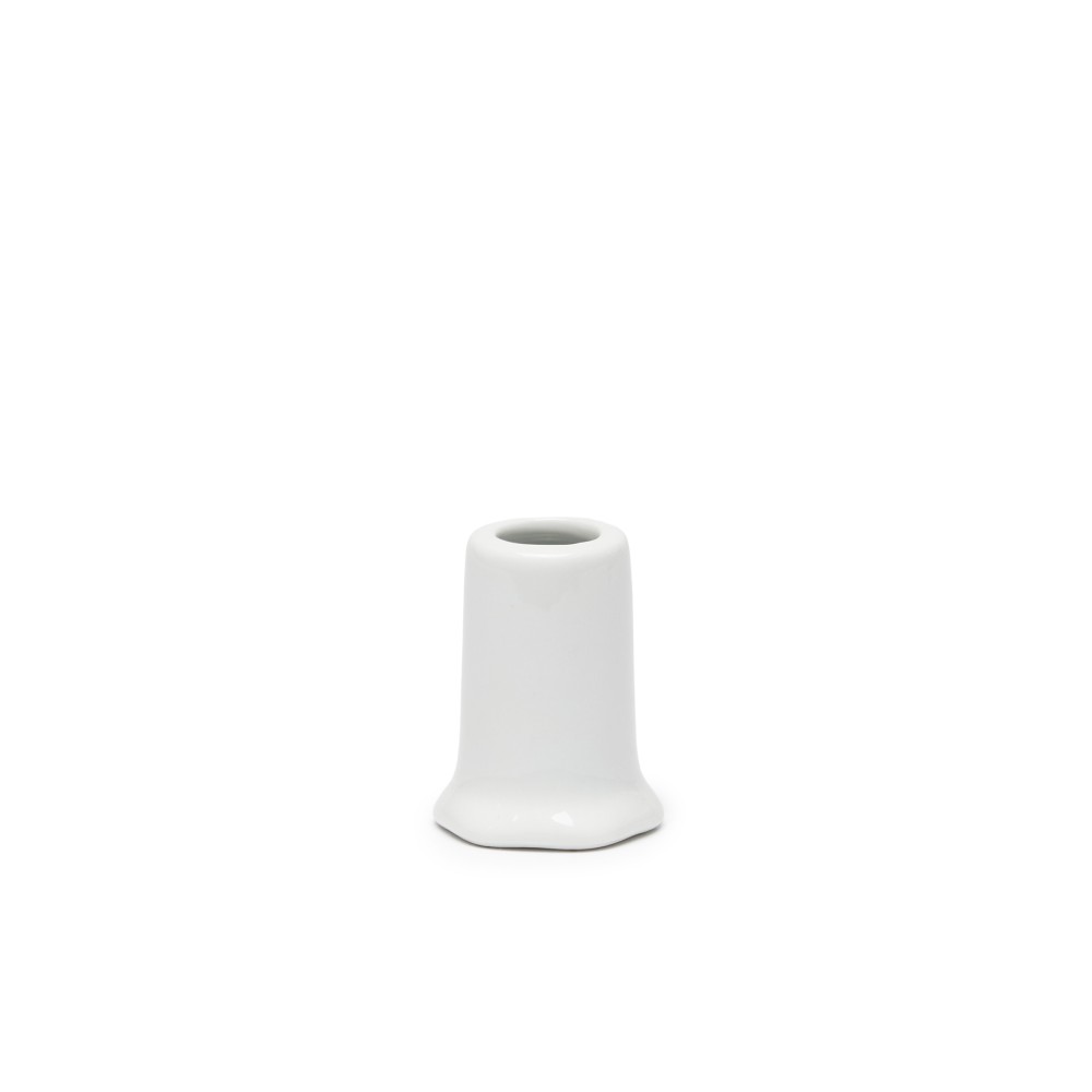 Paliteiro Porcelana Simple Branco 4.5X5.5cm