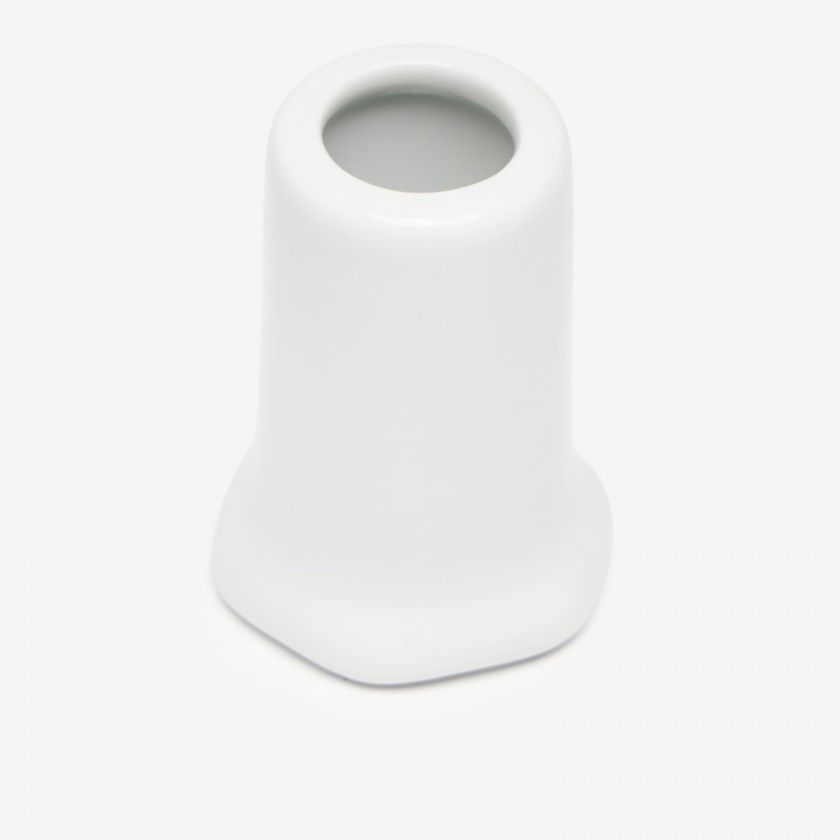 Paliteiro Porcelana Simple Branco 4.5X5.5cm Paliteiro Porcelana Simple Branco 4.5X5.5cm