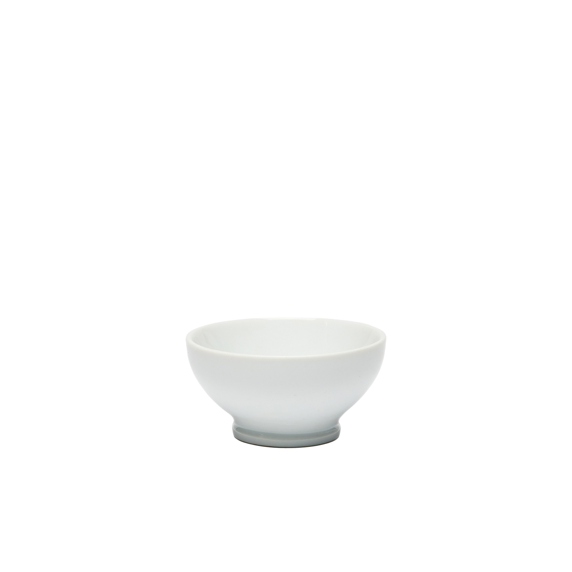 Tigela com Pé Porcelana Foot Branco