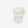 Recipiente Louça Branco 20cl 8X9cm Recipiente Louça Branco 20cl 8X9cm