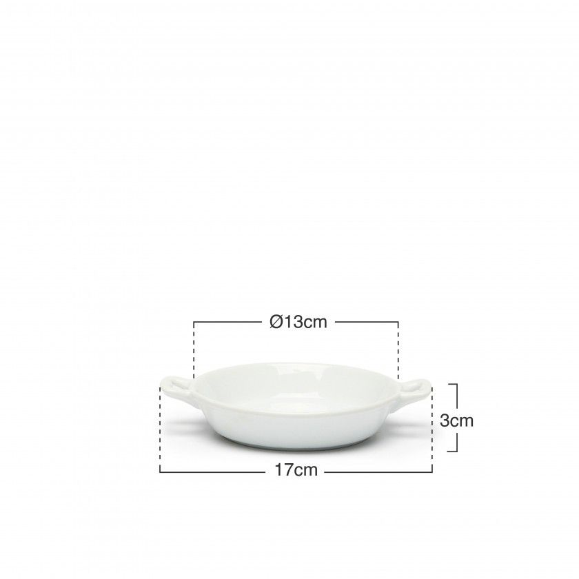 Paella Porcelana Degustacion Branco Paella Porcelana Degustacion Branco