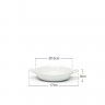 Paella Porcelana Degustacion Branco Paella Porcelana Degustacion Branco