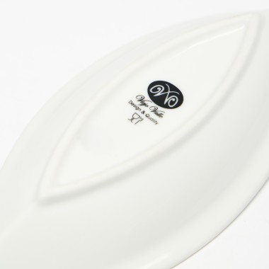 Bandeja Porcelana Degustacion Branco