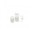 Saleiro + Pimenteiro Porcelana Simple Branco 2.5X4cm Saleiro + Pimenteiro Porcelana Simple Branco 2.5X4cm