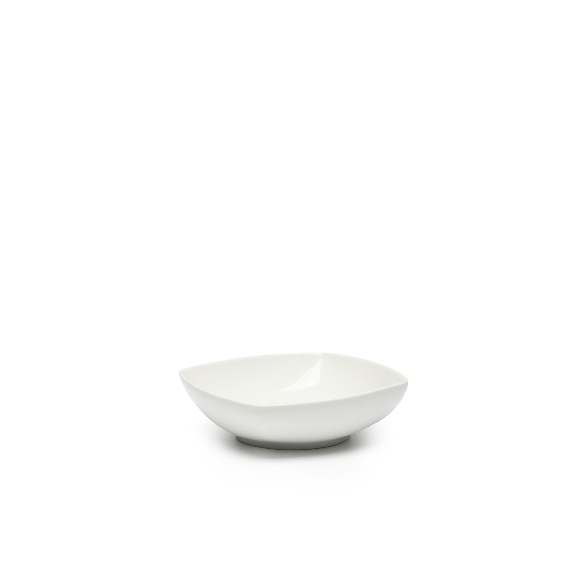 Saladeira Porcelana Kenia Branco 15X15X4.5cm