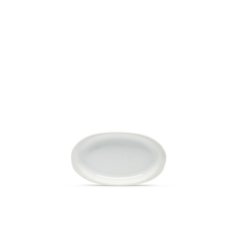 Travessa Porcelana Degustação Branco 14X8.5X1.5cm - Image product