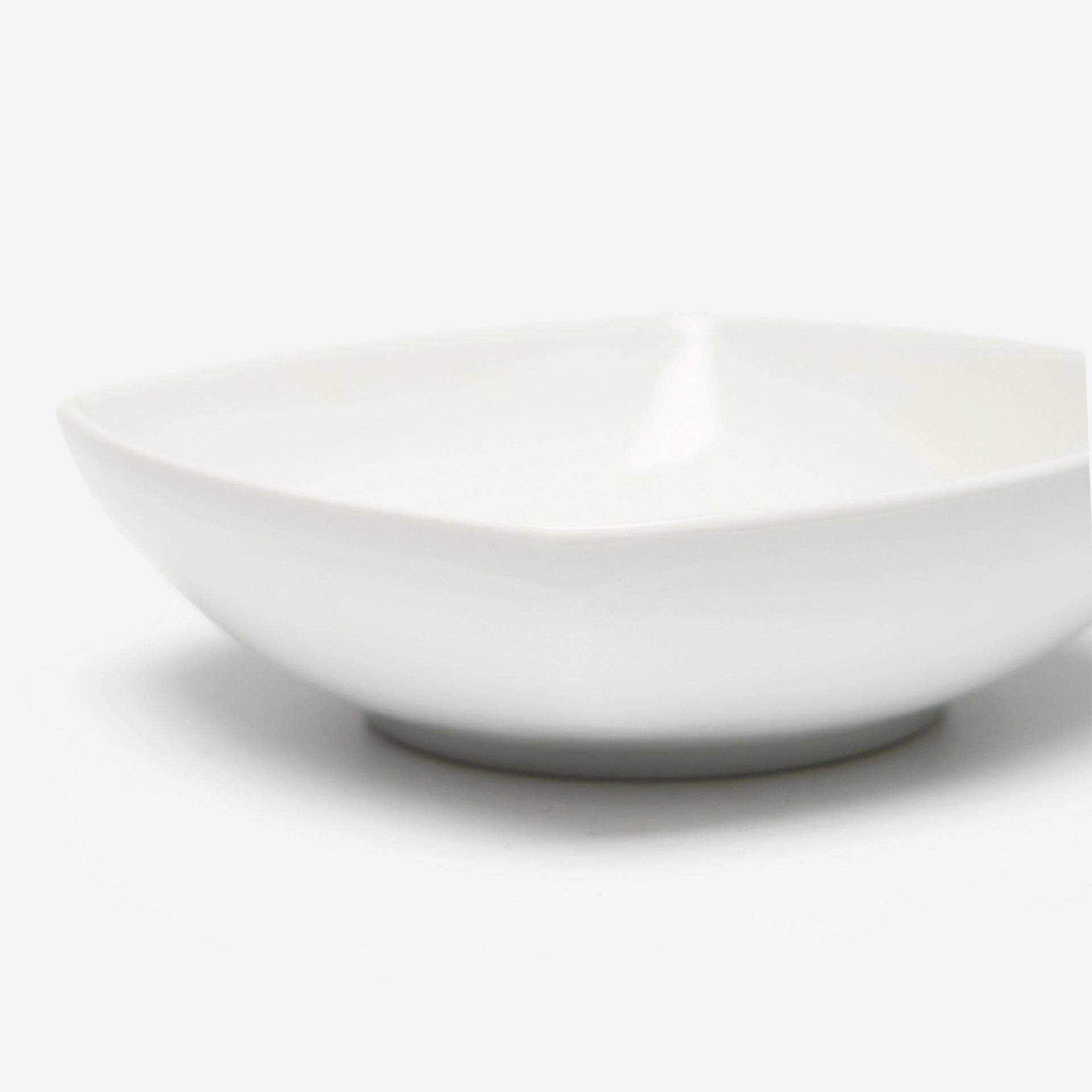 Saladeira Porcelana Kenia Branco 15X15X4.5cm